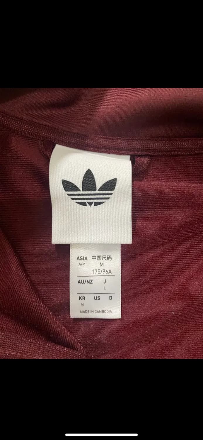 아디다스 져지 버건디 상품이미지5
