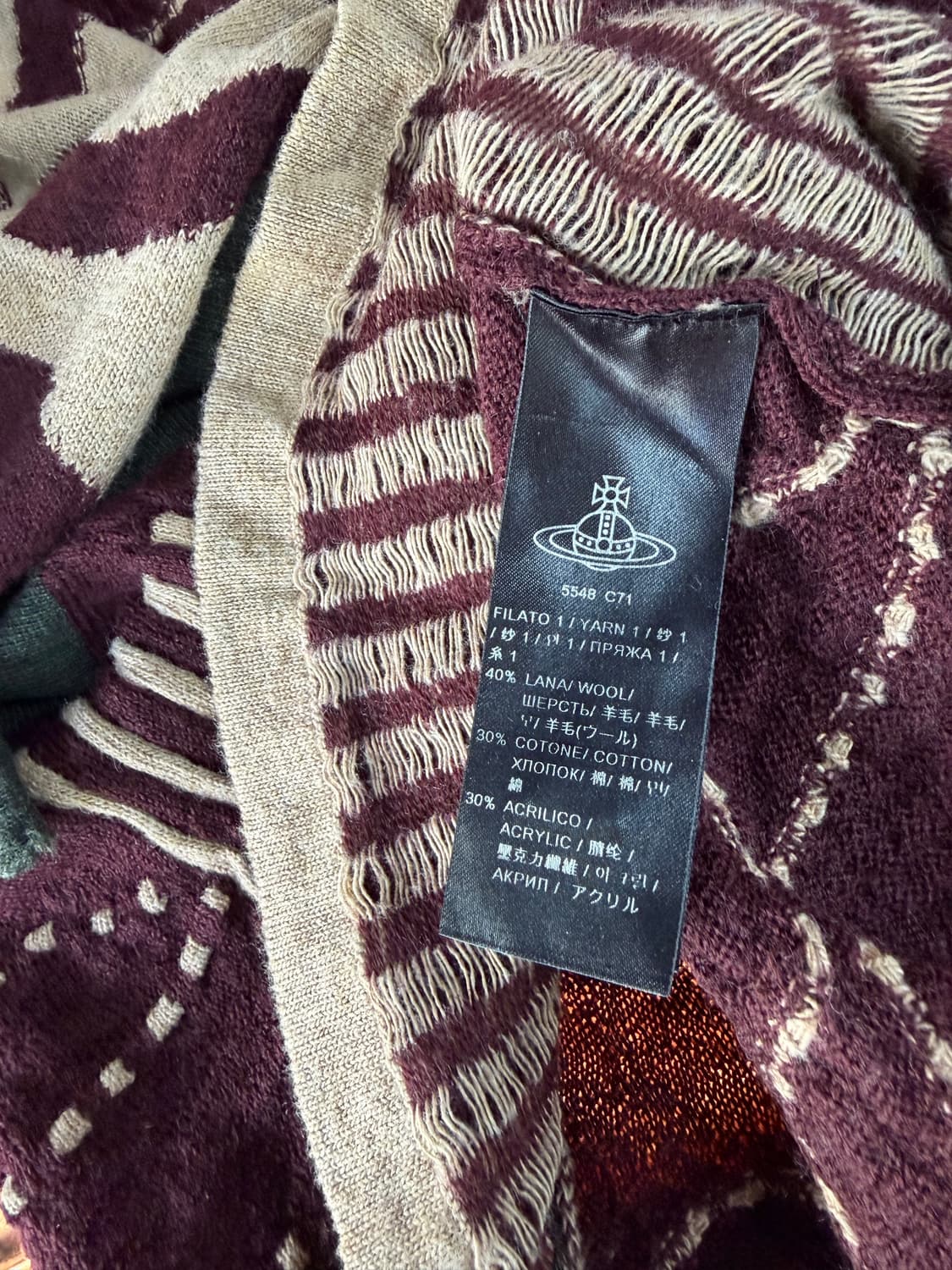 M/ 비비안웨스트우드 나폴레옹 니팅 가디건 상품이미지9