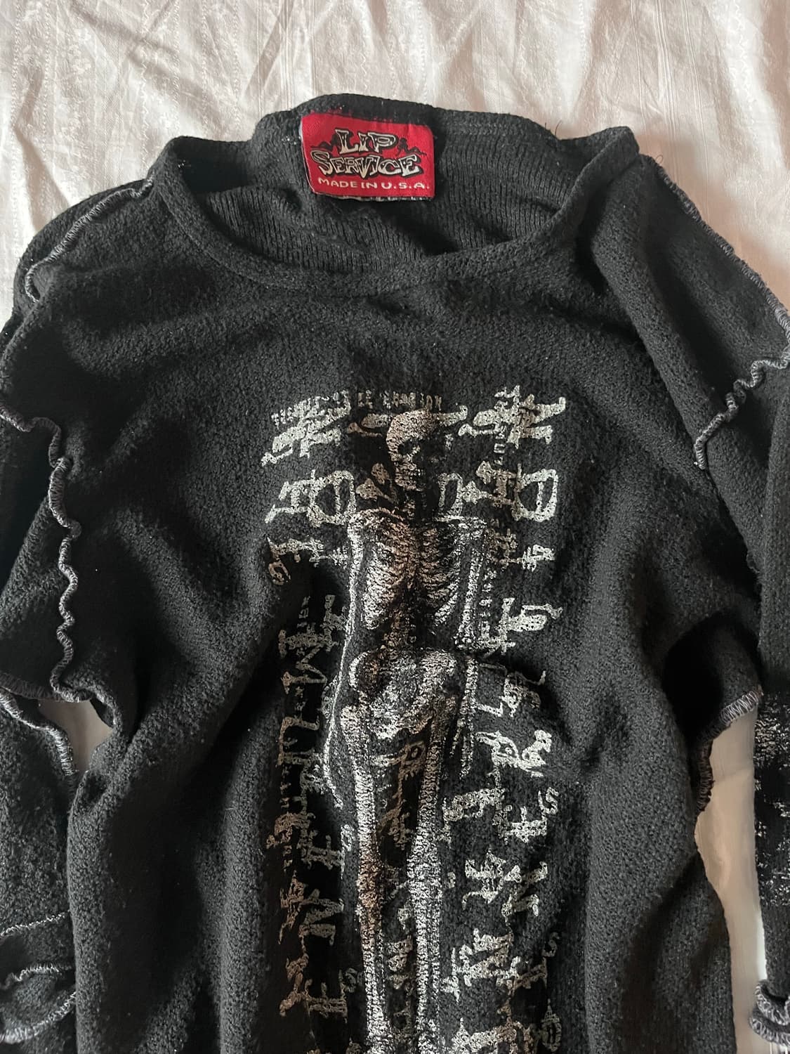 Lip Service Gothic Archive Long Sleeve 상품이미지3