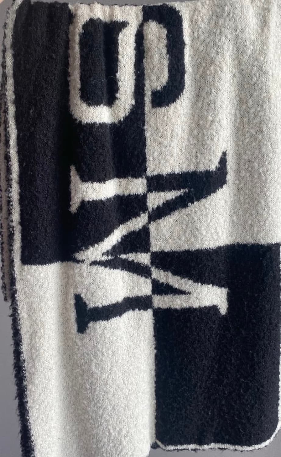 마뗑킴 체크보드 머플러  상품이미지2