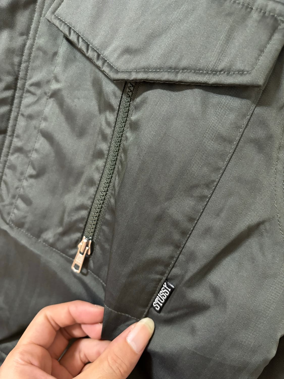 S급 오리지날 스투시 HBT M-65 야상 상품이미지3