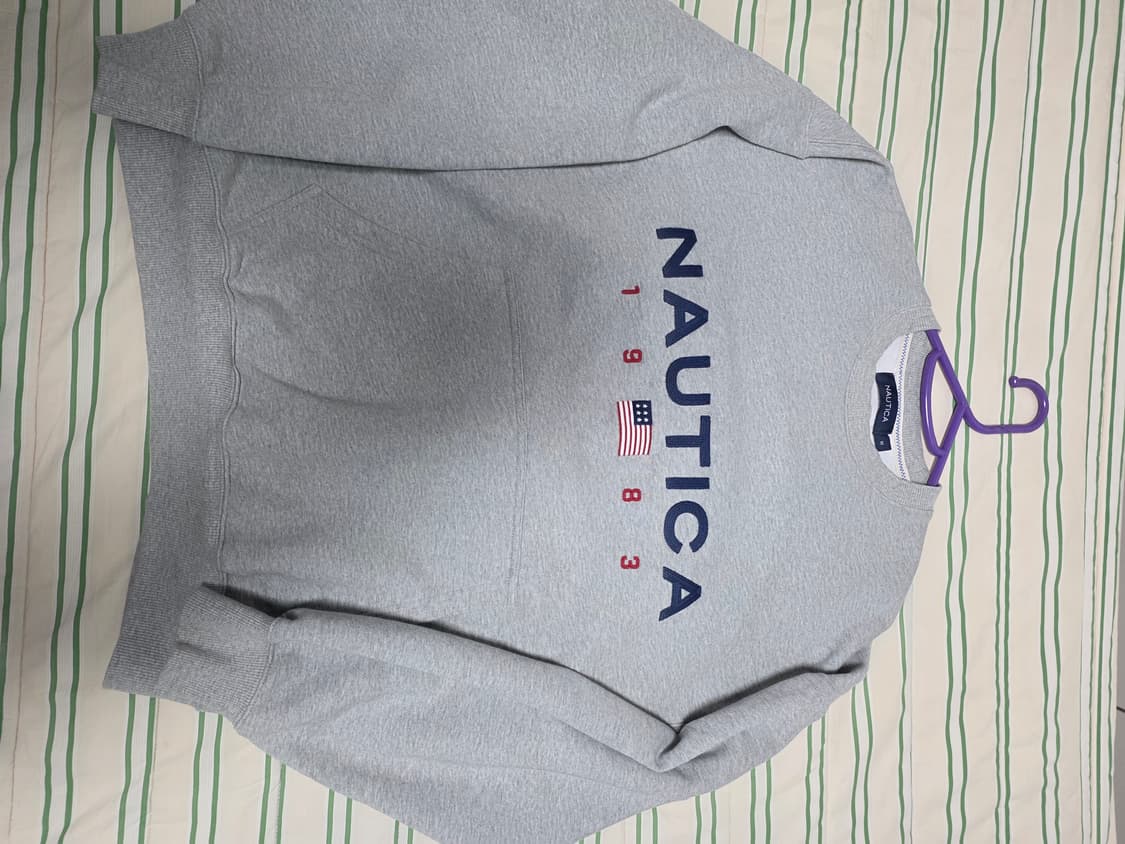 (m)노티카 맨투맨 그레이 상품이미지1