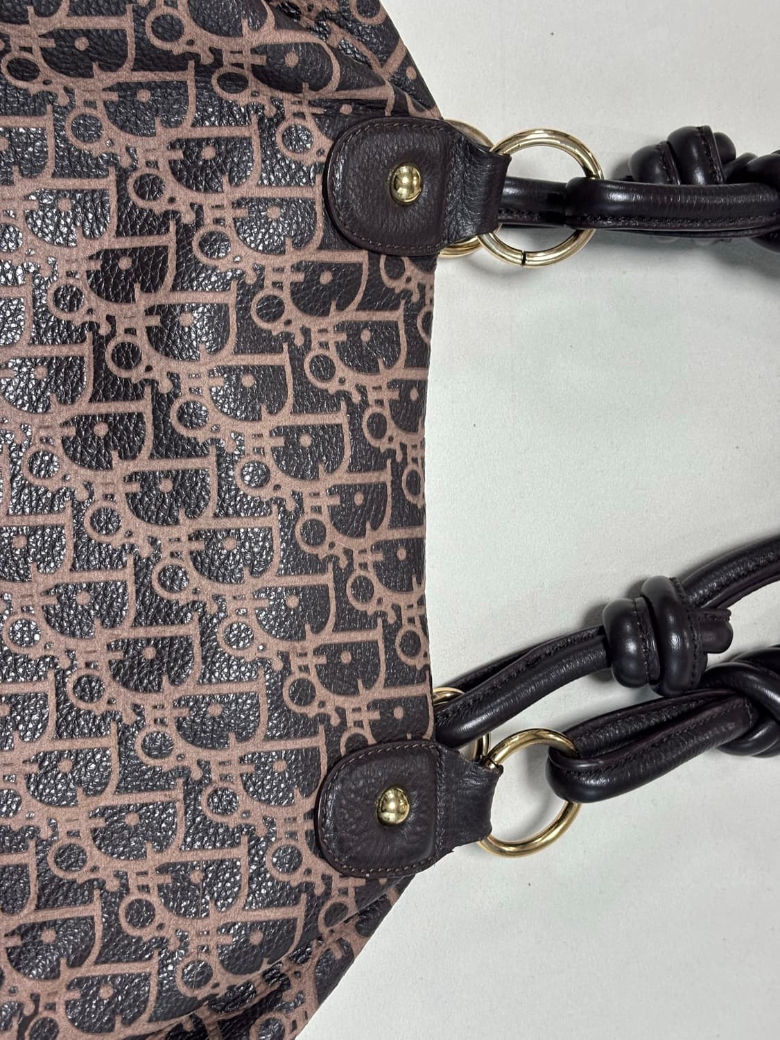 디올 트로터 캔버스 호보백  DIOR TROTTER (빈티지/정품) 상품이미지5