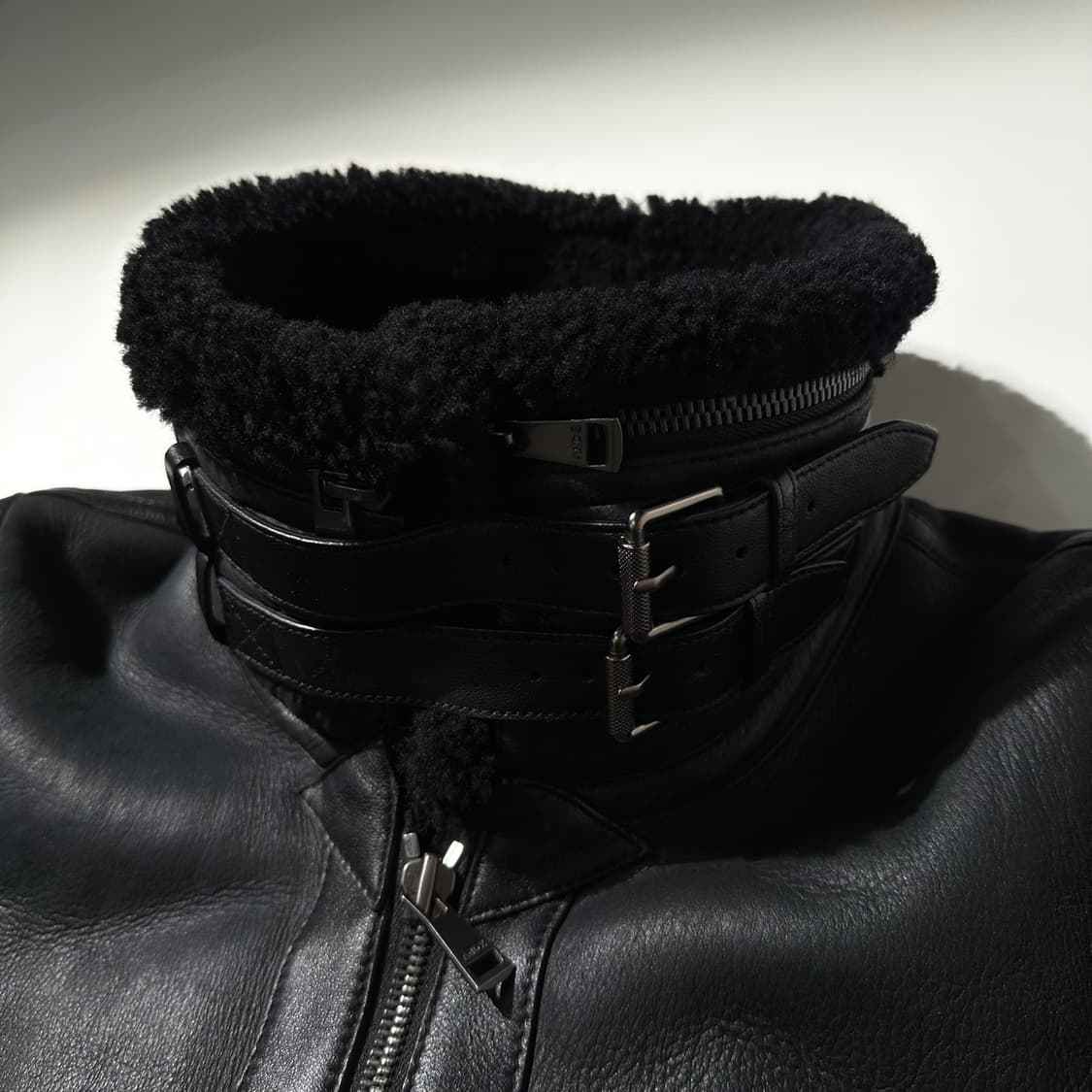 앤드지 램스킨 시어링 무스탕 자켓 상품이미지5