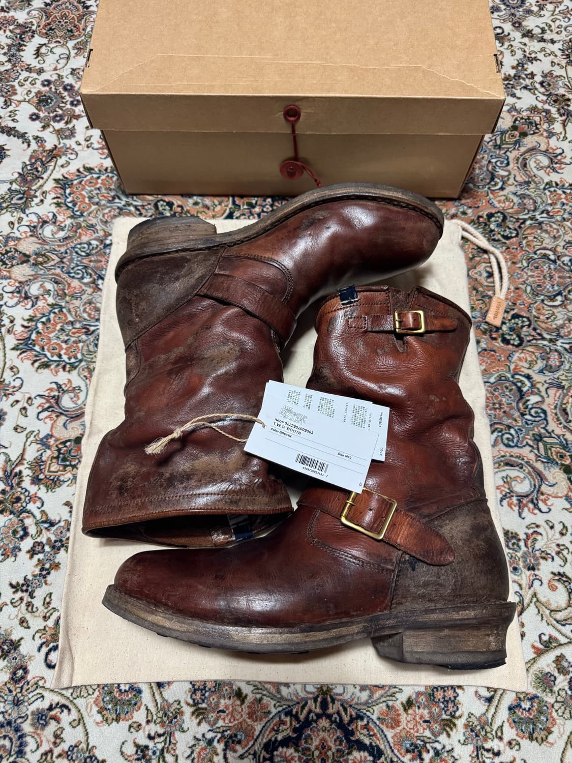 Visvim ict T.W.O boots US10 상품이미지1