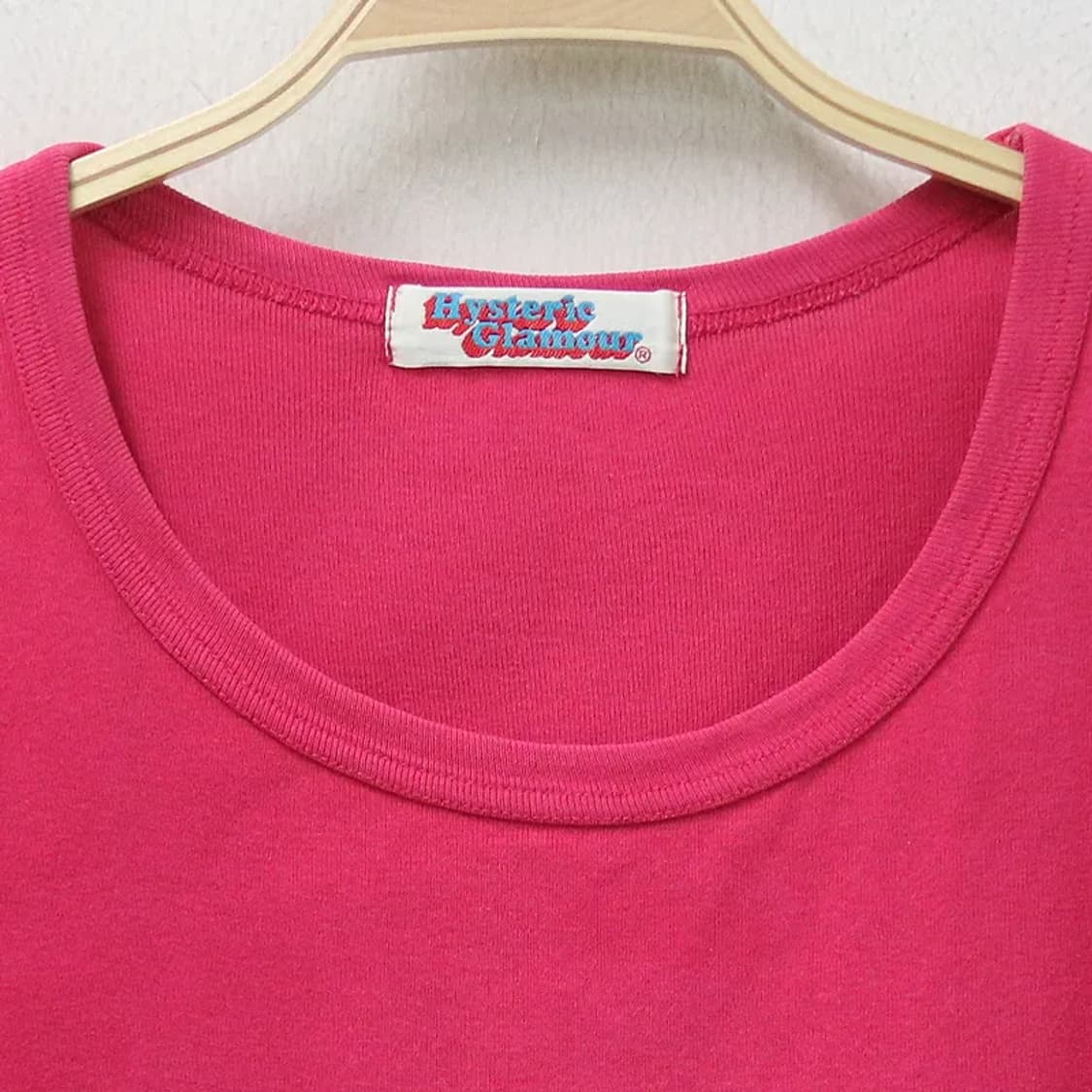 히스테릭 글래머 유넥 반팔 티셔츠 66788 상품이미지5