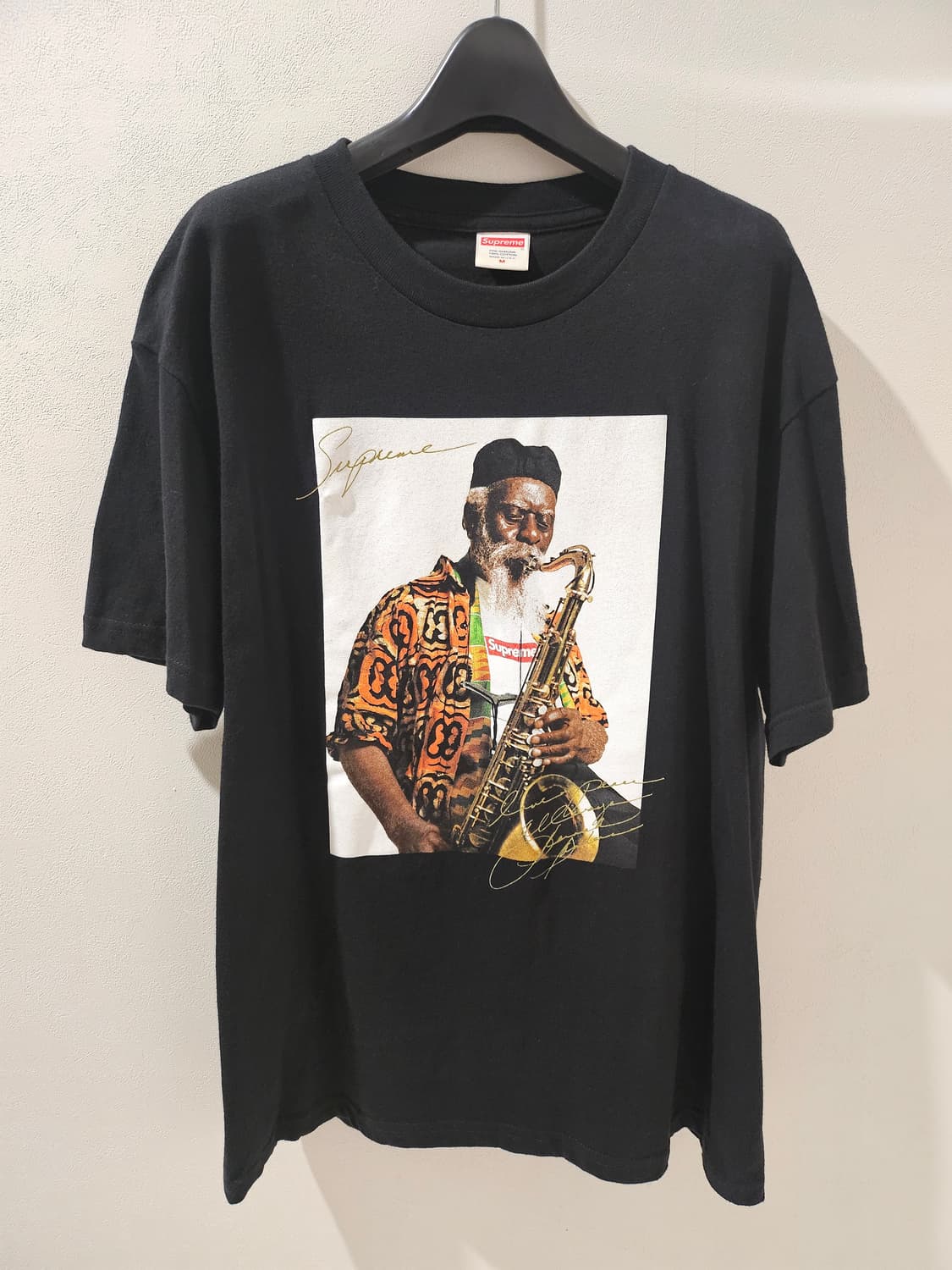 슈프림 파로아 샌더스 20FW 반팔 블랙 상품이미지1