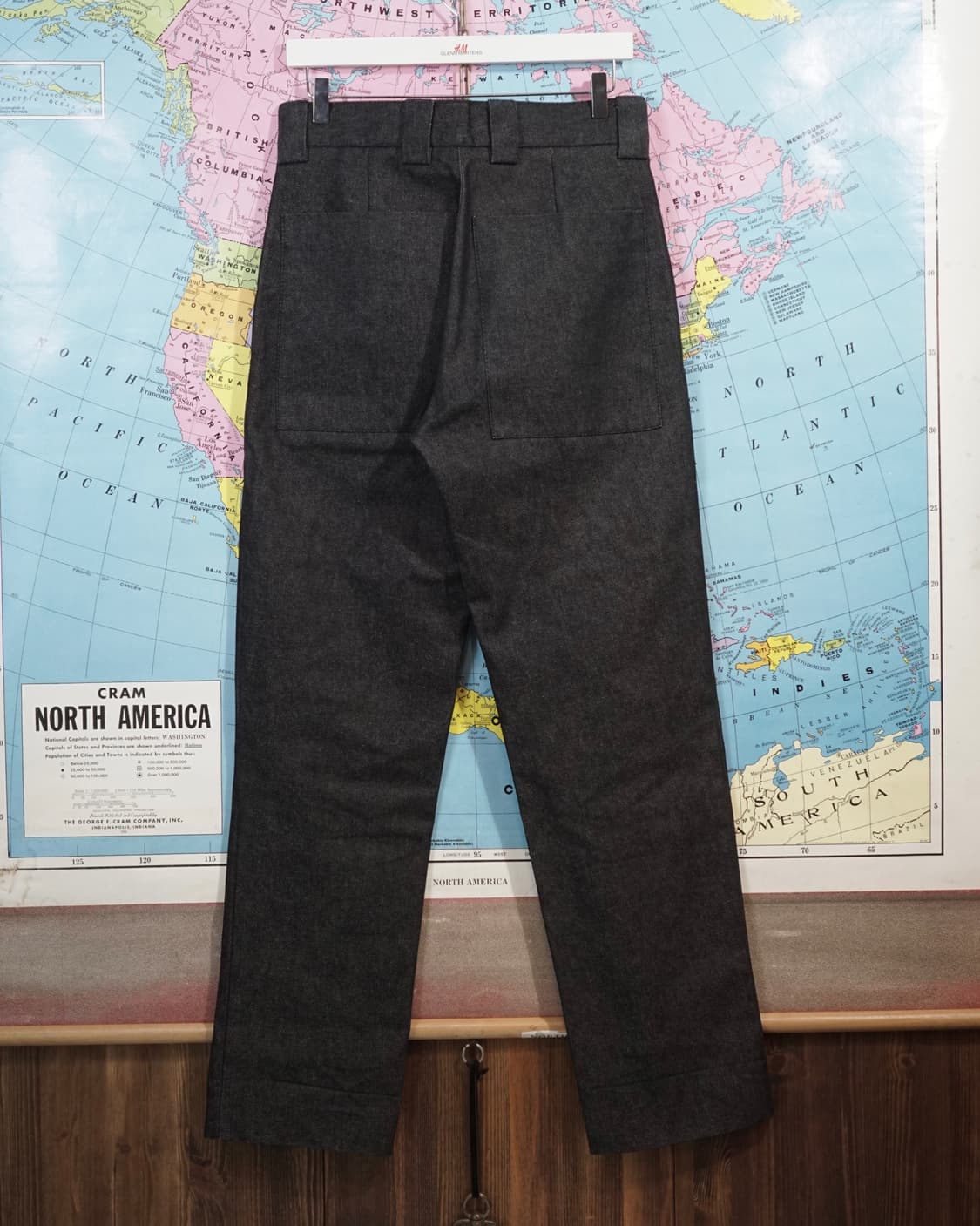 써네이 다크 스트레이트 데님팬츠 상품이미지4