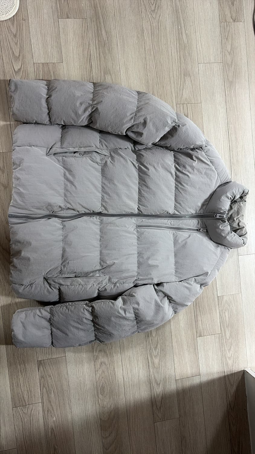 자라 패딩 XXL 퍼플 그레이 상품이미지1