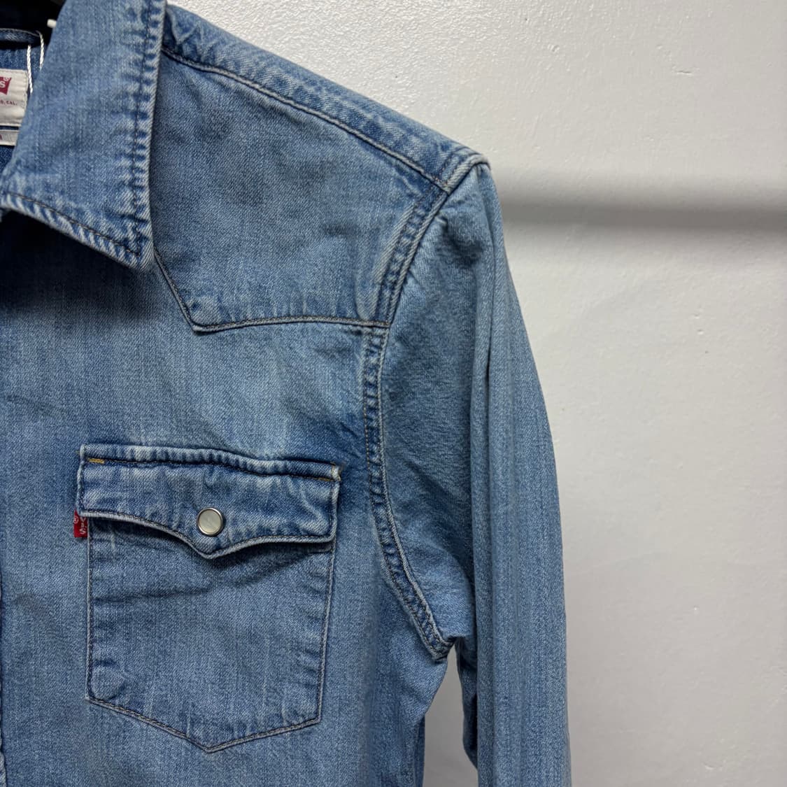 리바이스 웨스턴 데님 셔츠 상품이미지4