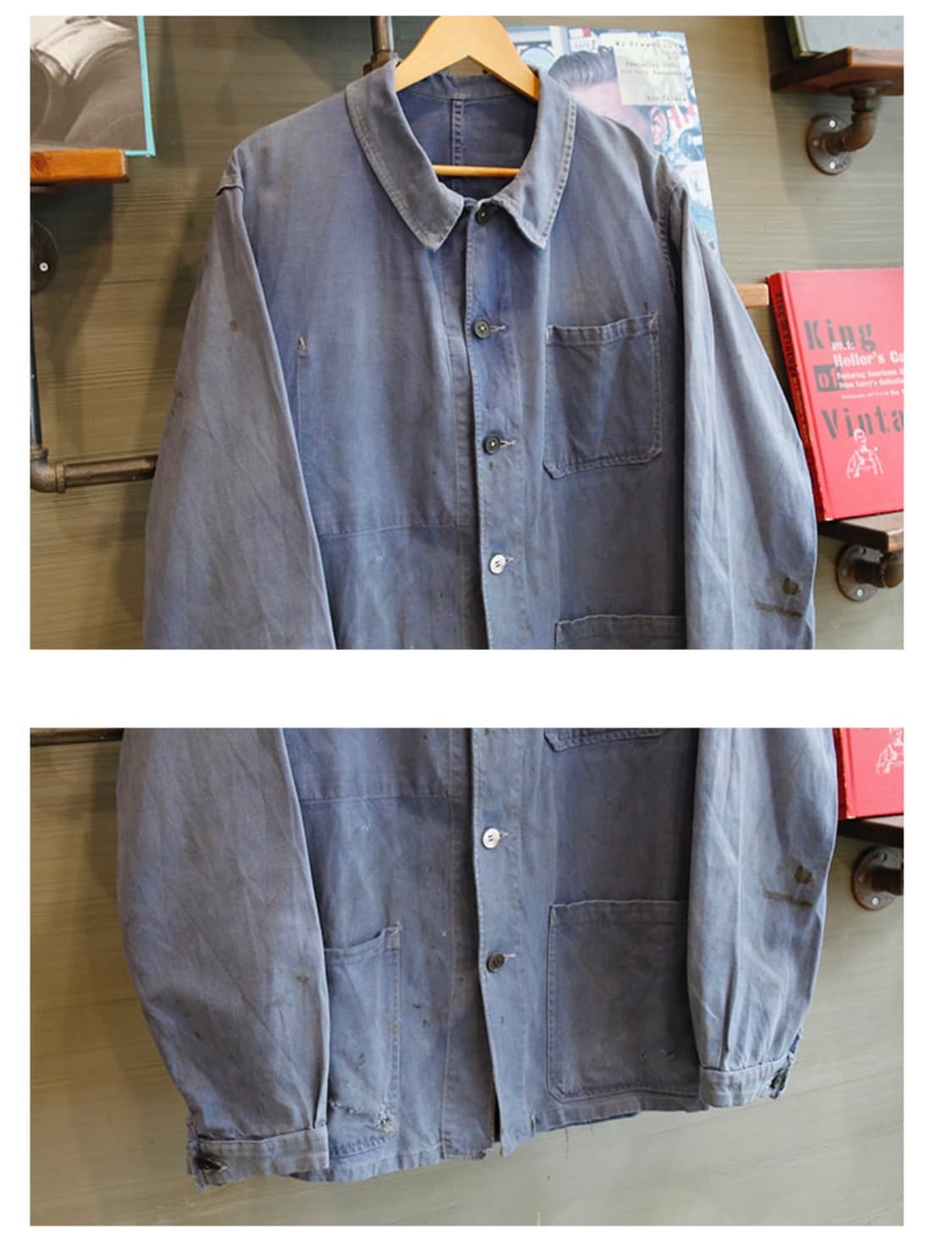 60‘s French Chore 프렌치 워크웨어 자켓 상품이미지2