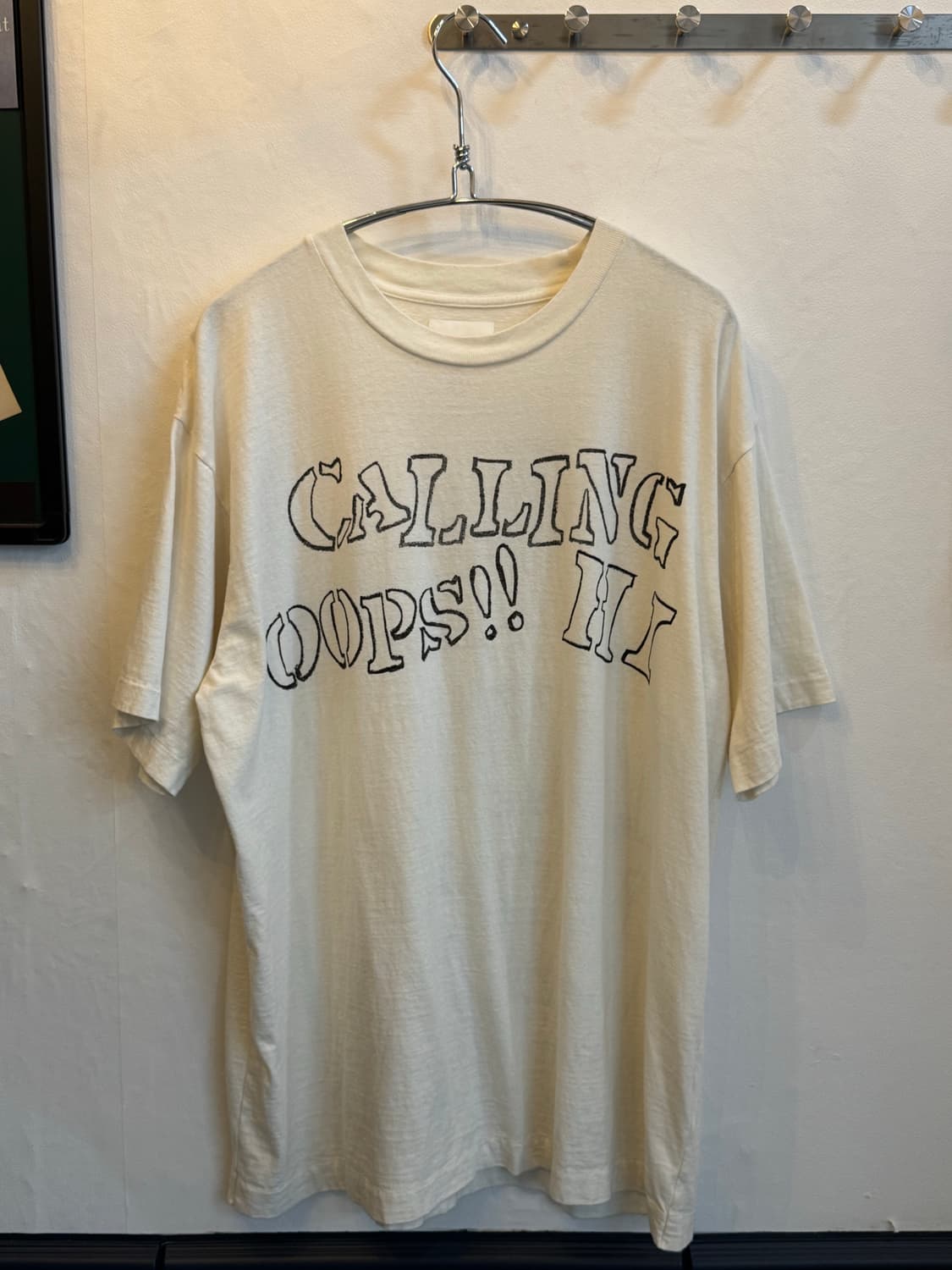 카미야 Calling 프린티드 블리치 티셔츠 상품이미지1
