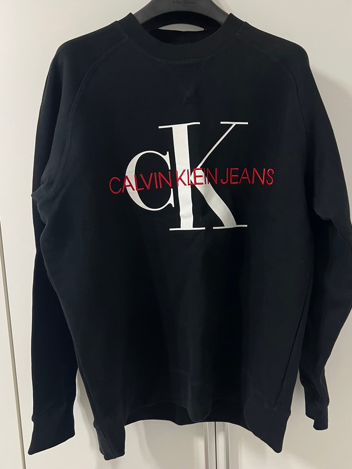 캘빈클라인 모노그램 맨투맨 스웨트셔츠 크루넥 상품이미지1