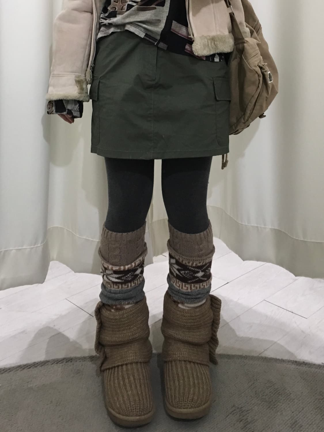 y2k cargo mini skirt 상품이미지1