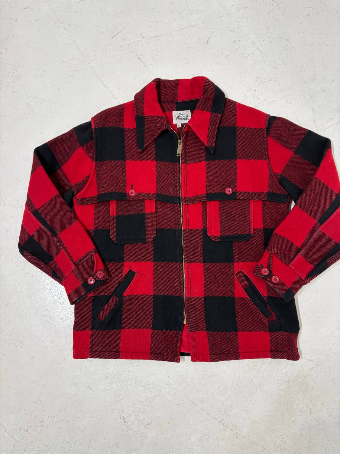 70's Woolrich Buffalo Mackinaw Cruiser   상품이미지1