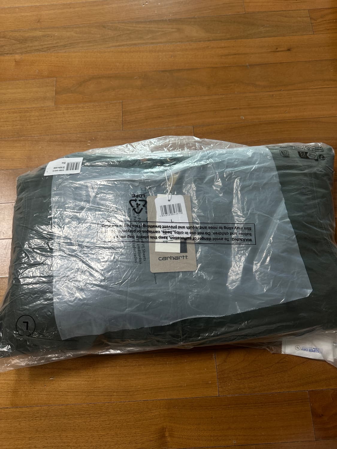 (새상품) 칼하트wip 액티브자켓 올리브 L 2장 상품이미지5