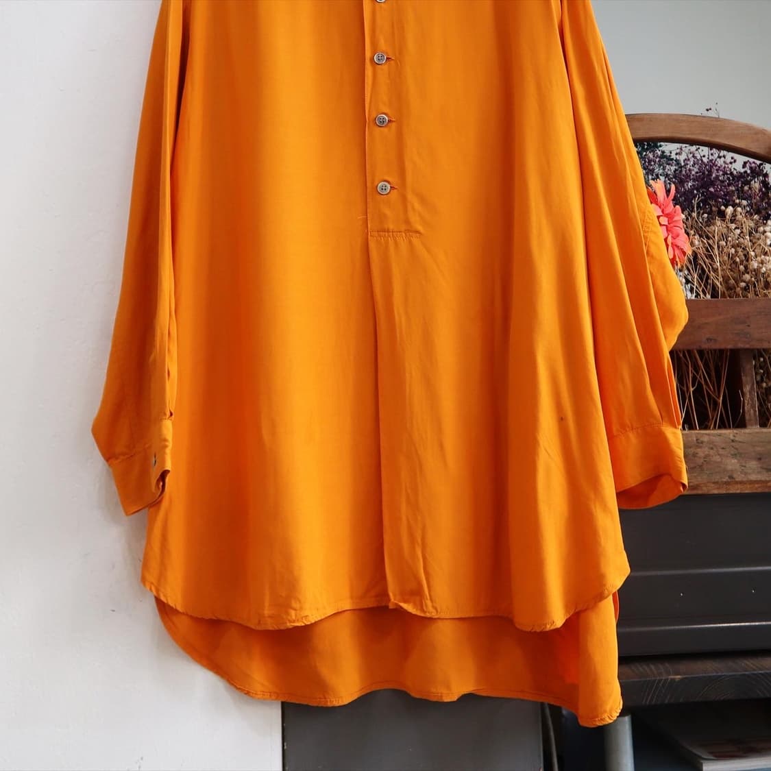 요지야마모토 레이온 풀오버 셔츠 상품이미지3