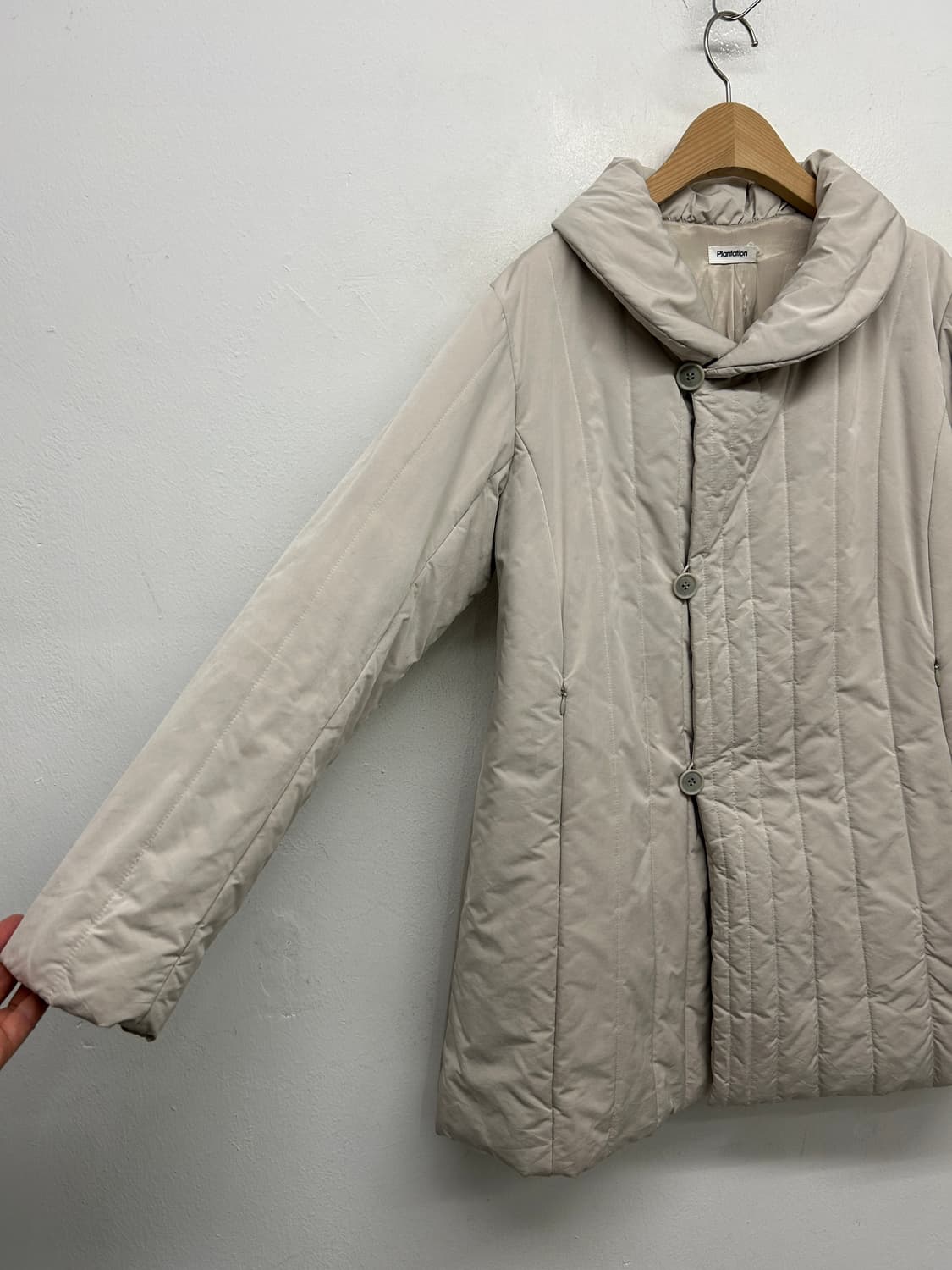 Plantation 아이보리 패딩 자켓 상품이미지3