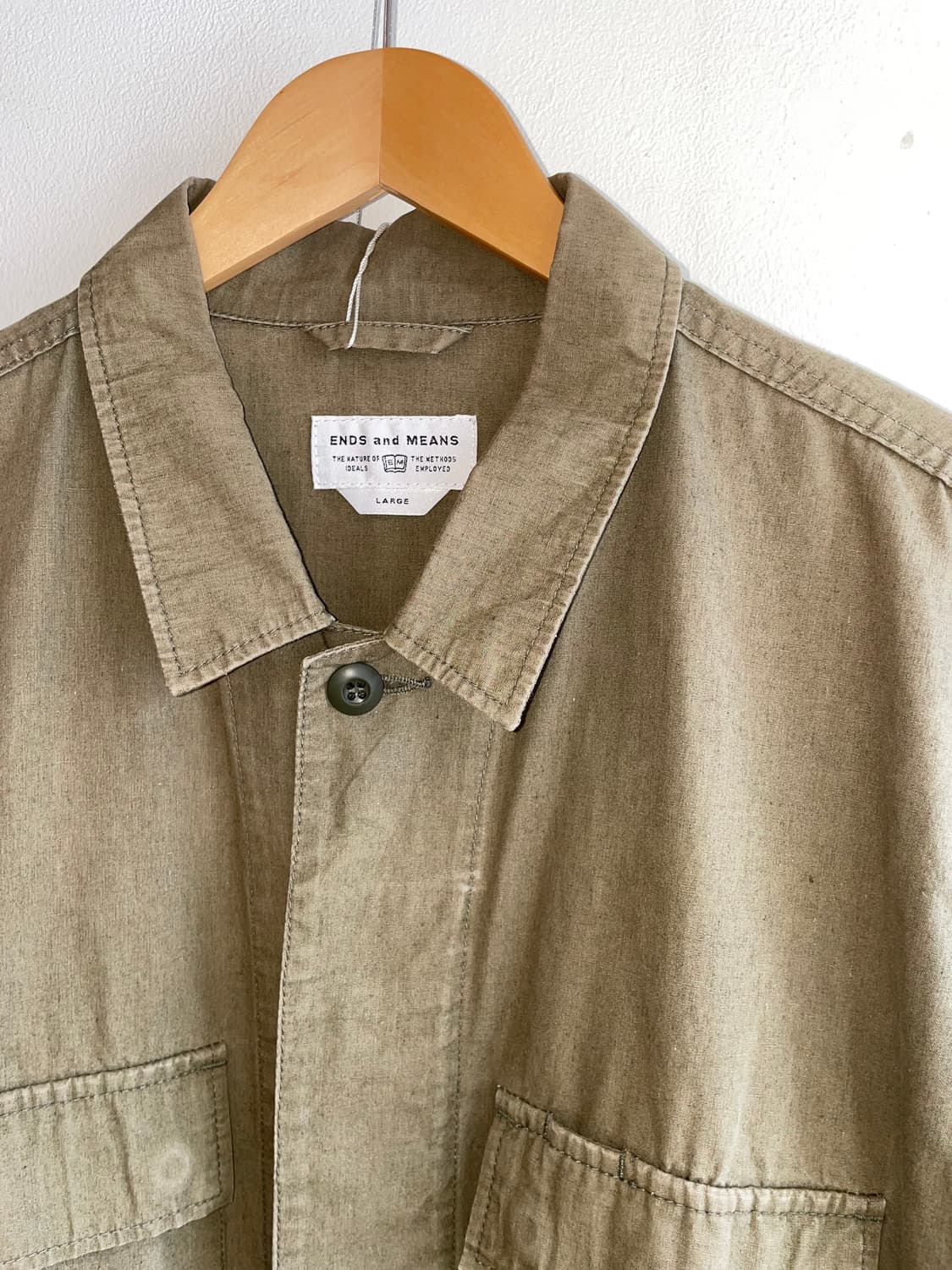 앤즈앤드민즈 린넨 퍼티그 자켓 상품이미지5