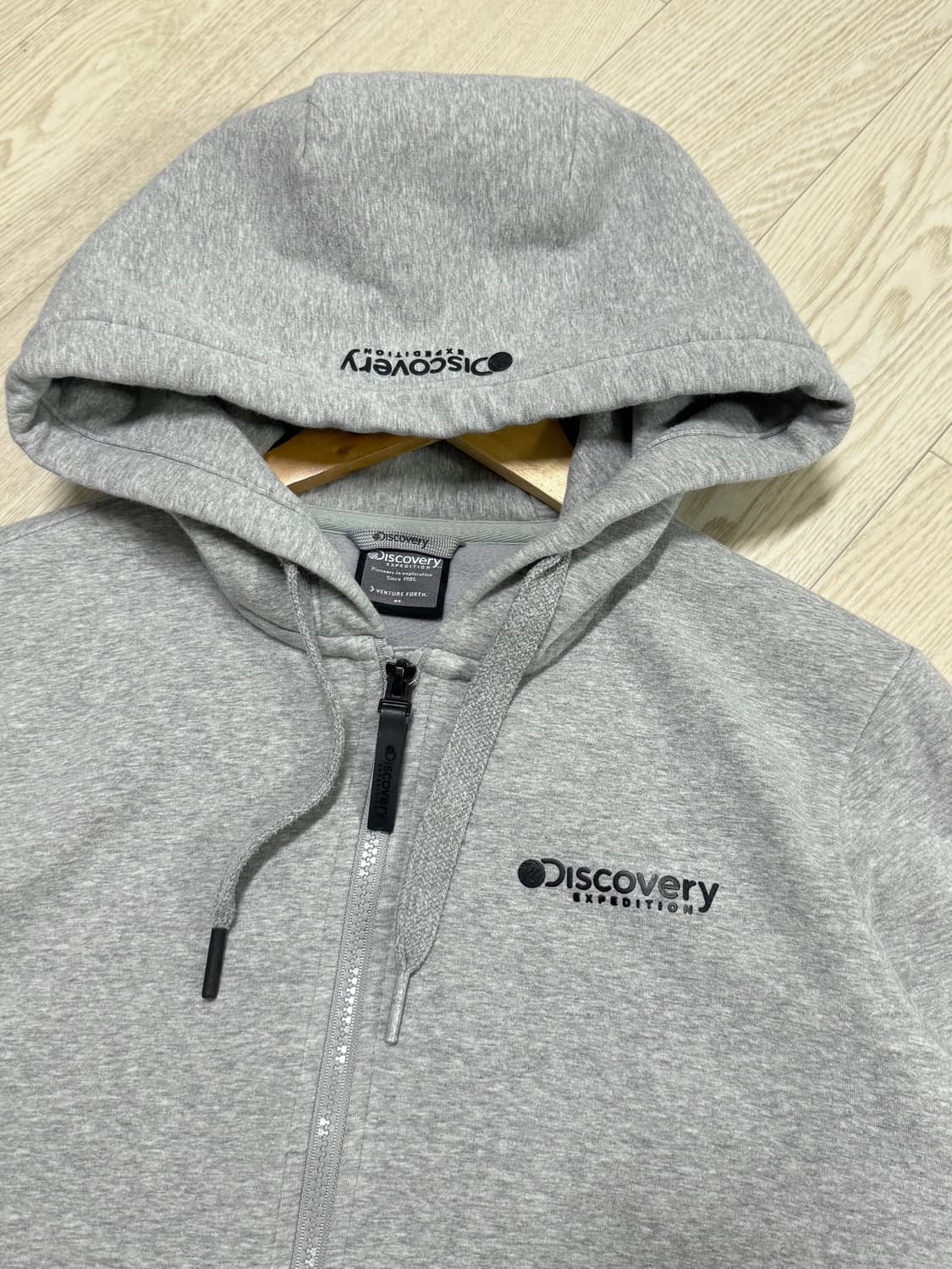 여성 95 / 디스커버리 그레이 후드집업 상품이미지4