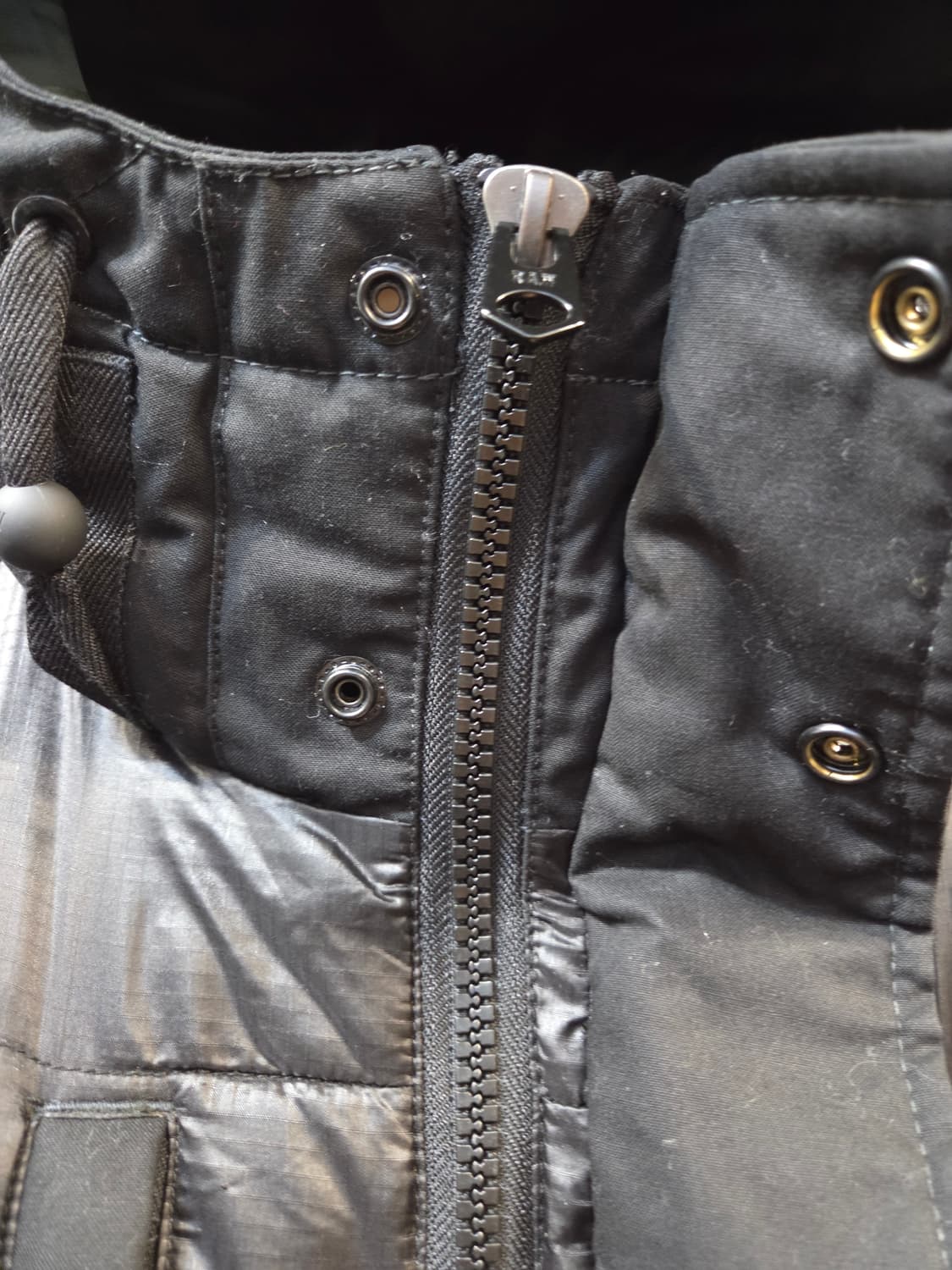 G-Star RAW 블랙 후드 패딩 점퍼(XS/L)택없음/디피용 상품이미지3