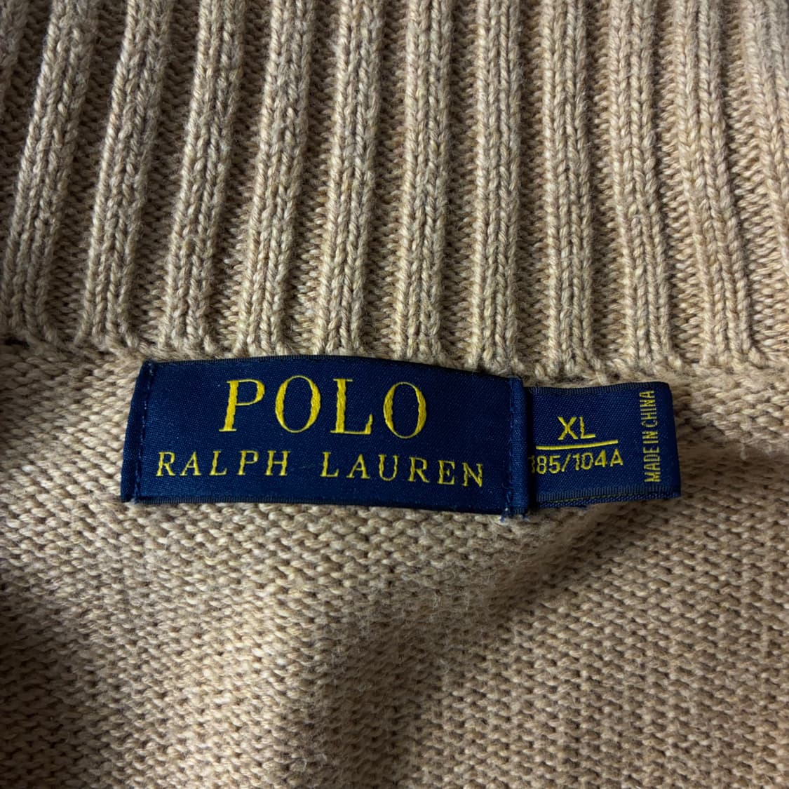 Polo 폴로 랄프로렌 베이지 우드3B 버튼업 니트 상품이미지5