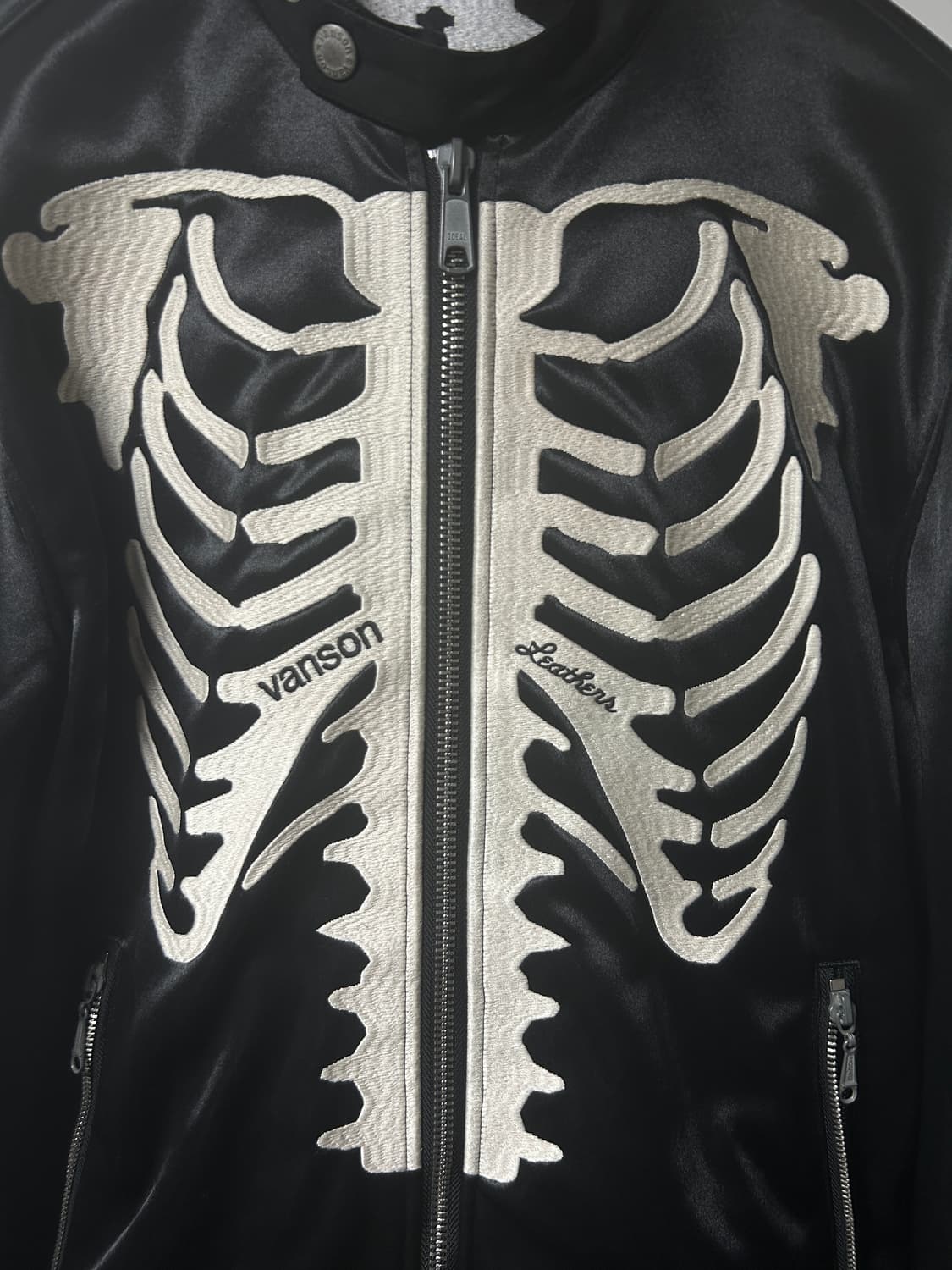 vanson 밴슨 레더 본 라이더 자켓 상품이미지2