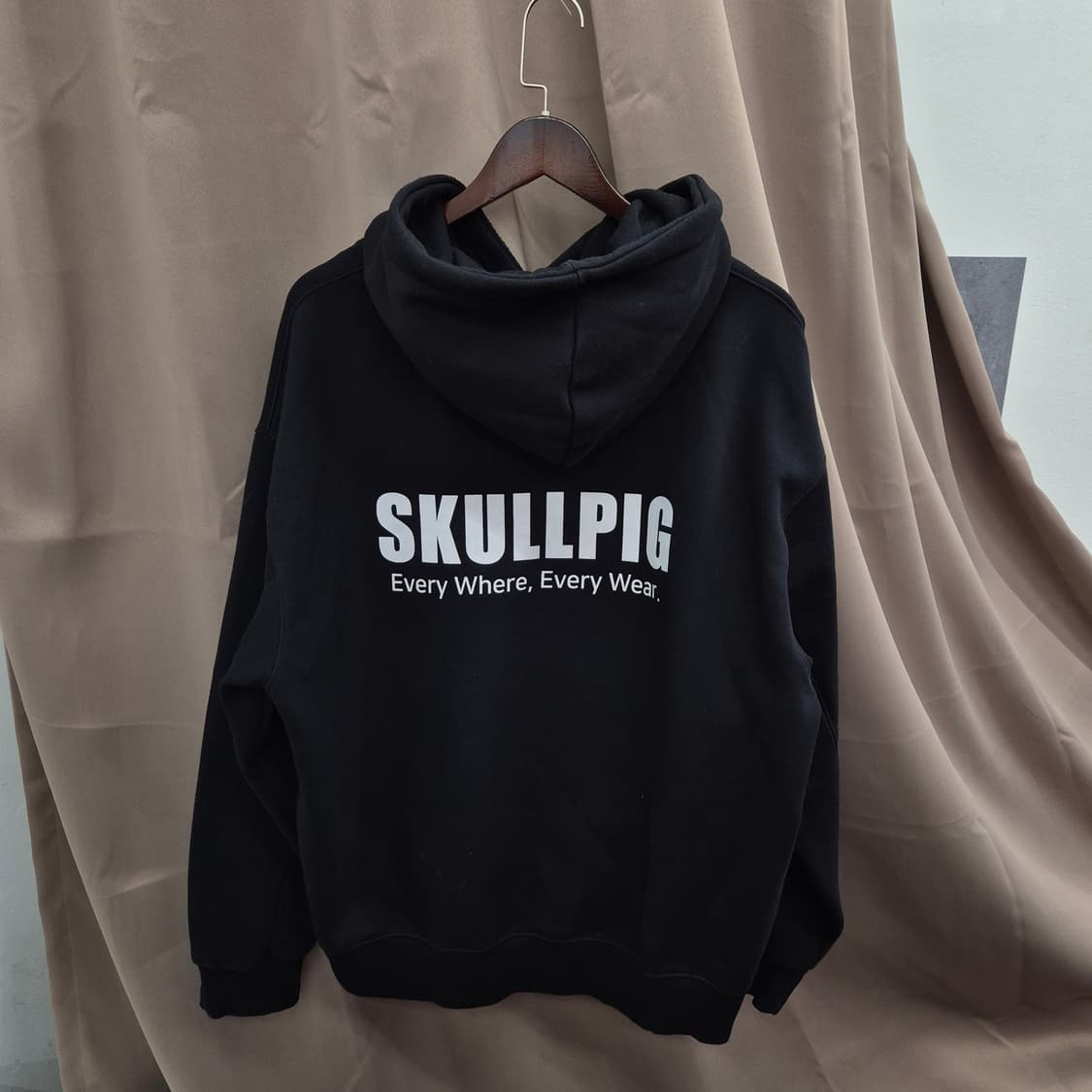 스컬피그 기모 후디 XL 상품이미지3