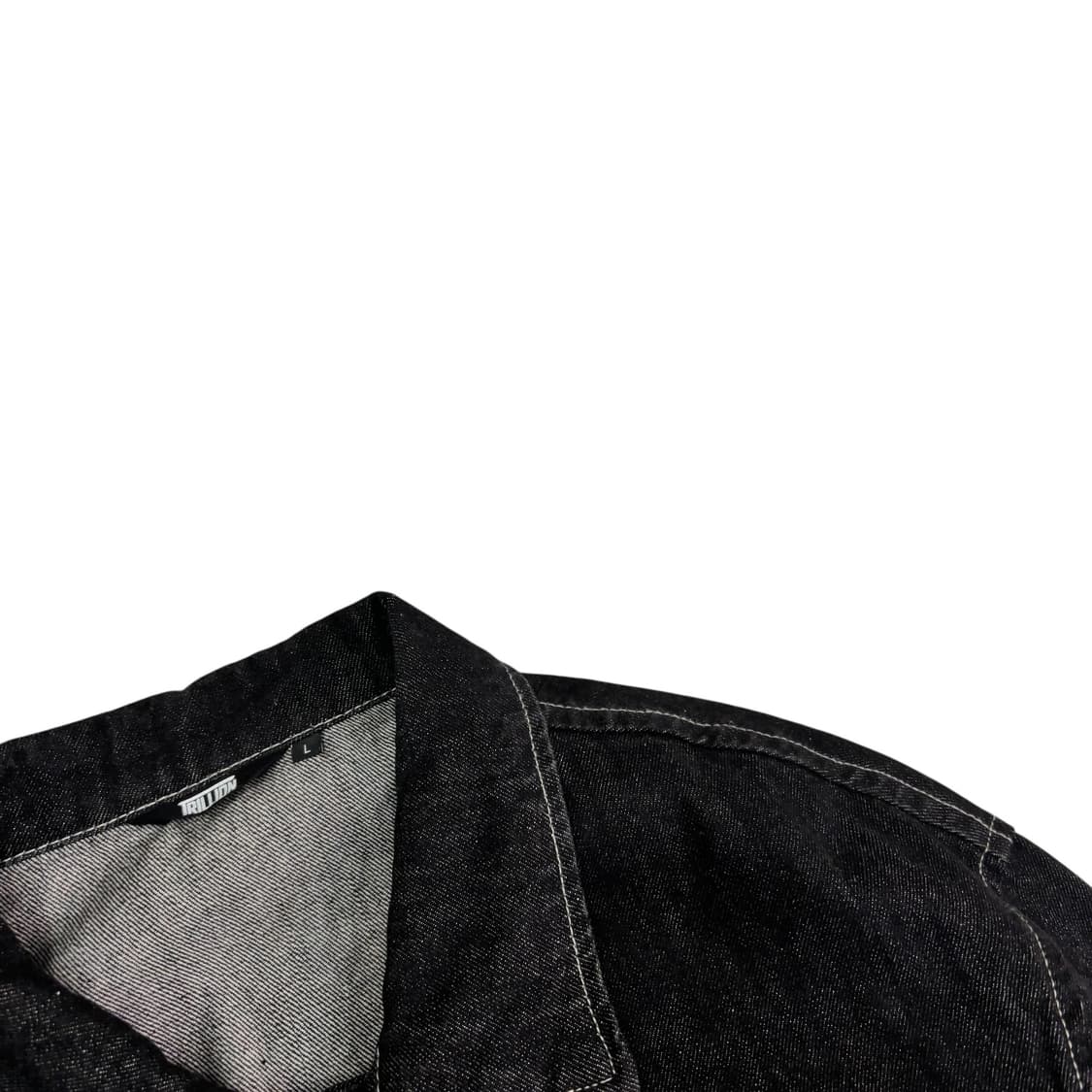 트릴리온 흑청 데님 트러커 자켓 상품이미지3