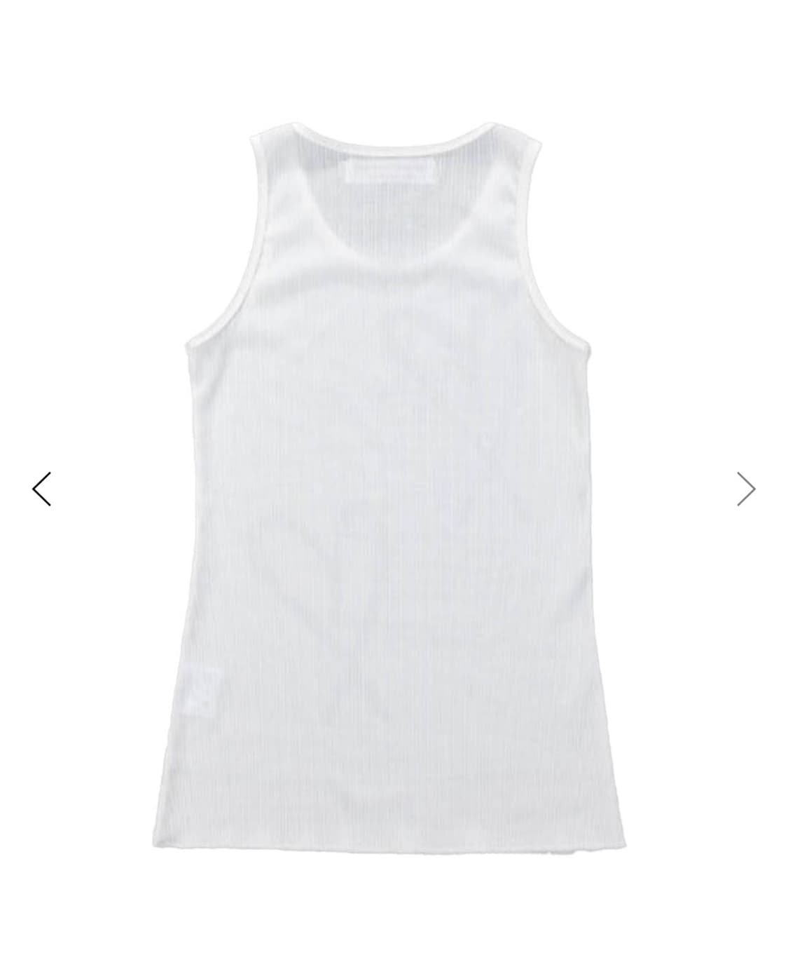 더뮤지엄비지터 Heart printed sleeveless (white) 상품이미지2