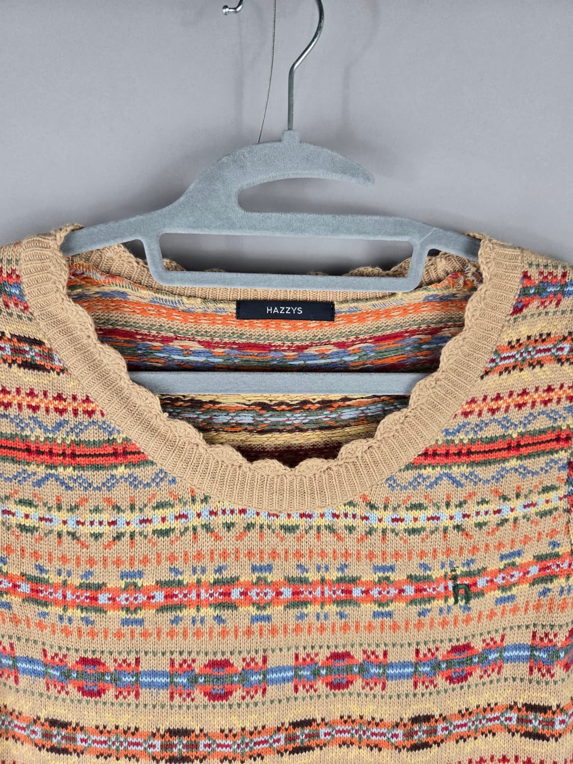 [무료배송]헤지스 85-160 여성 캐시미어 울 혼방 반팔 니트 원피스 상품이미지2