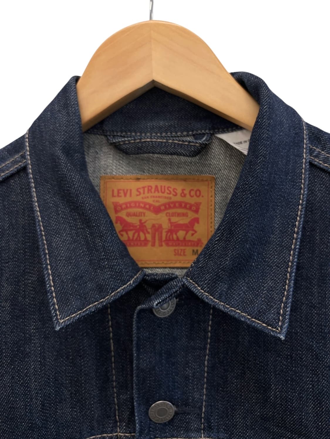 리바이스 리지드 데님자켓 (M/국내95~100) 상품이미지3
