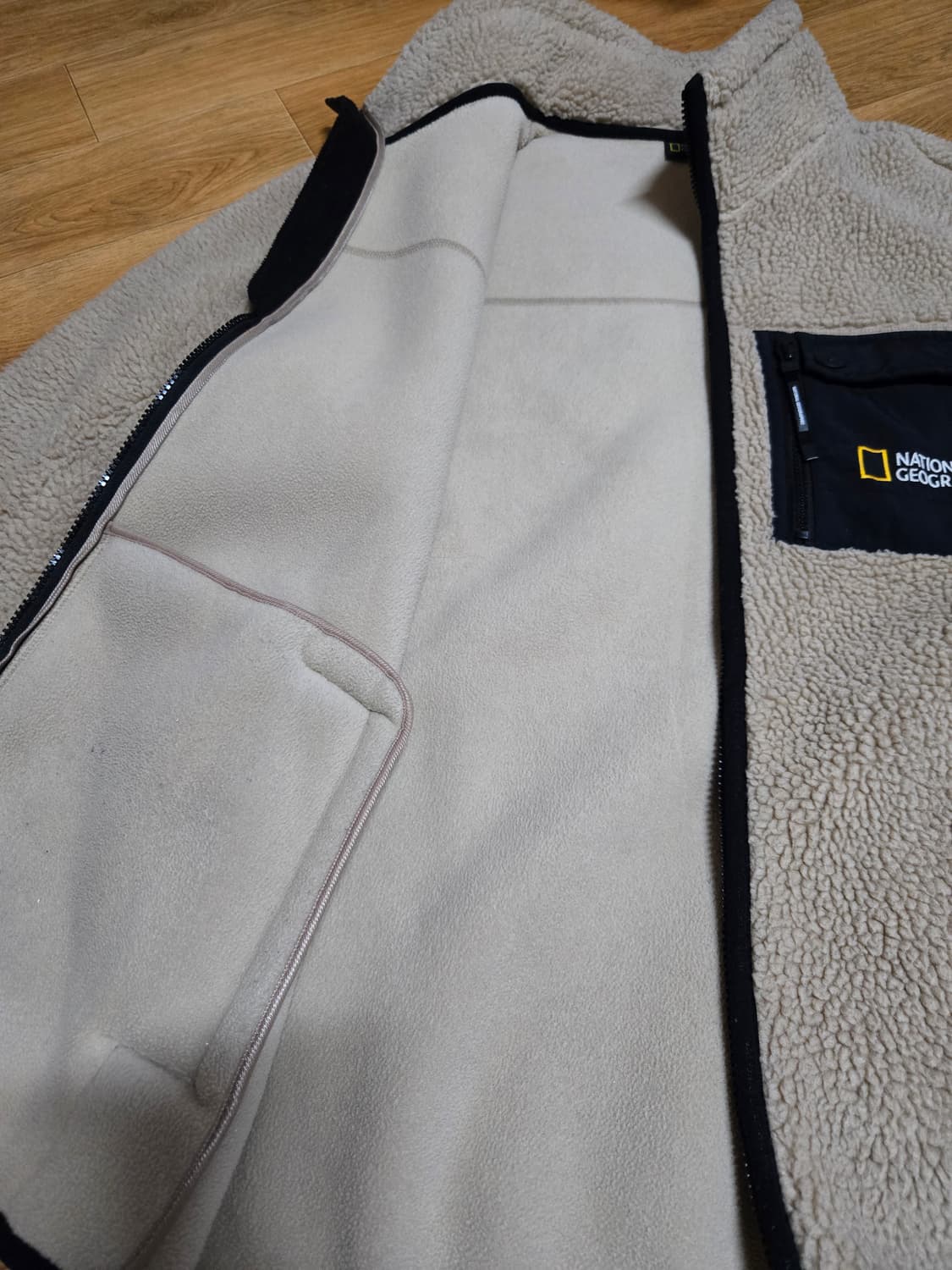 내셔널지오그래픽 남성 플리스 후리스 집업(XL) 상품이미지7