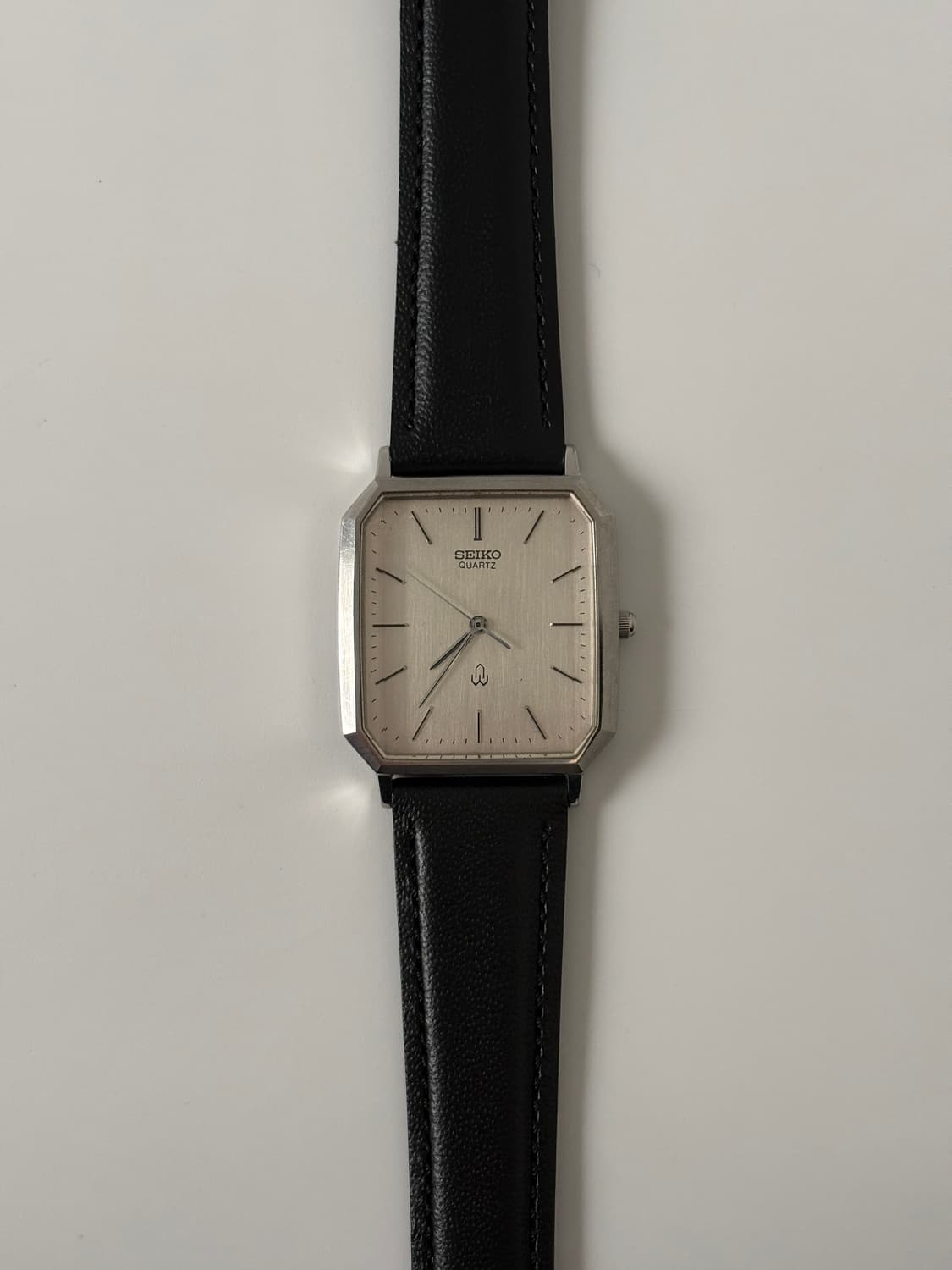 세이코 1980년대 Chariot 실버 탱크 쿼츠 남성 상품이미지4