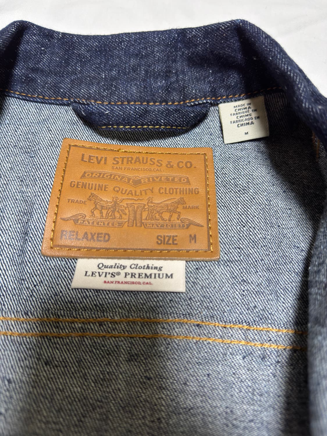 리바이스(Levi's) 엔지니어드 입체 재단 데님 자켓 상품이미지4