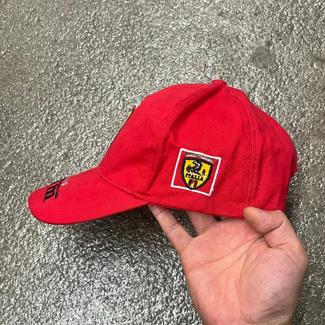 빈티지 페라리 F1 레이싱 볼캡 상품이미지3