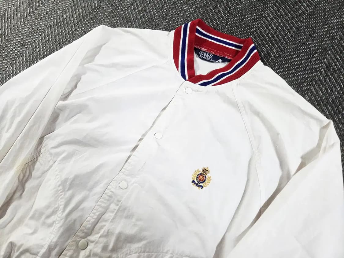 폴로 랄프로렌 90s 코튼 블루종 자켓 상품이미지3