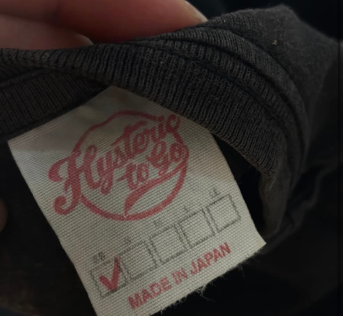 히스테릭 글래머 미니 딱붙 크롭 반팔티 상품이미지4