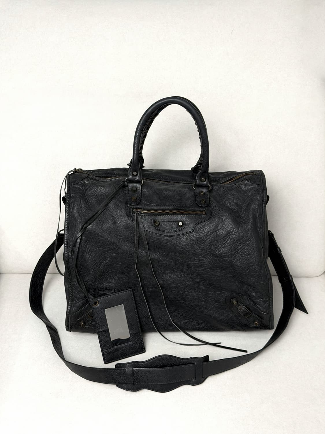 발렌시아가 클래식 모터 시티 크래프트 크로스백 상품이미지1