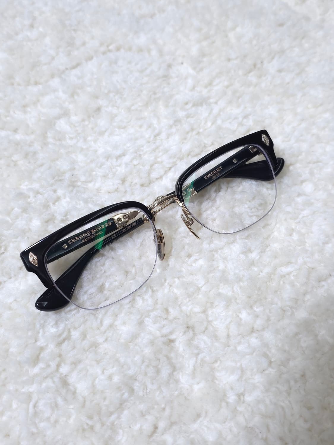 [OS] 크롬하츠 에바질리스트 안경 블랙 골드 상품이미지3