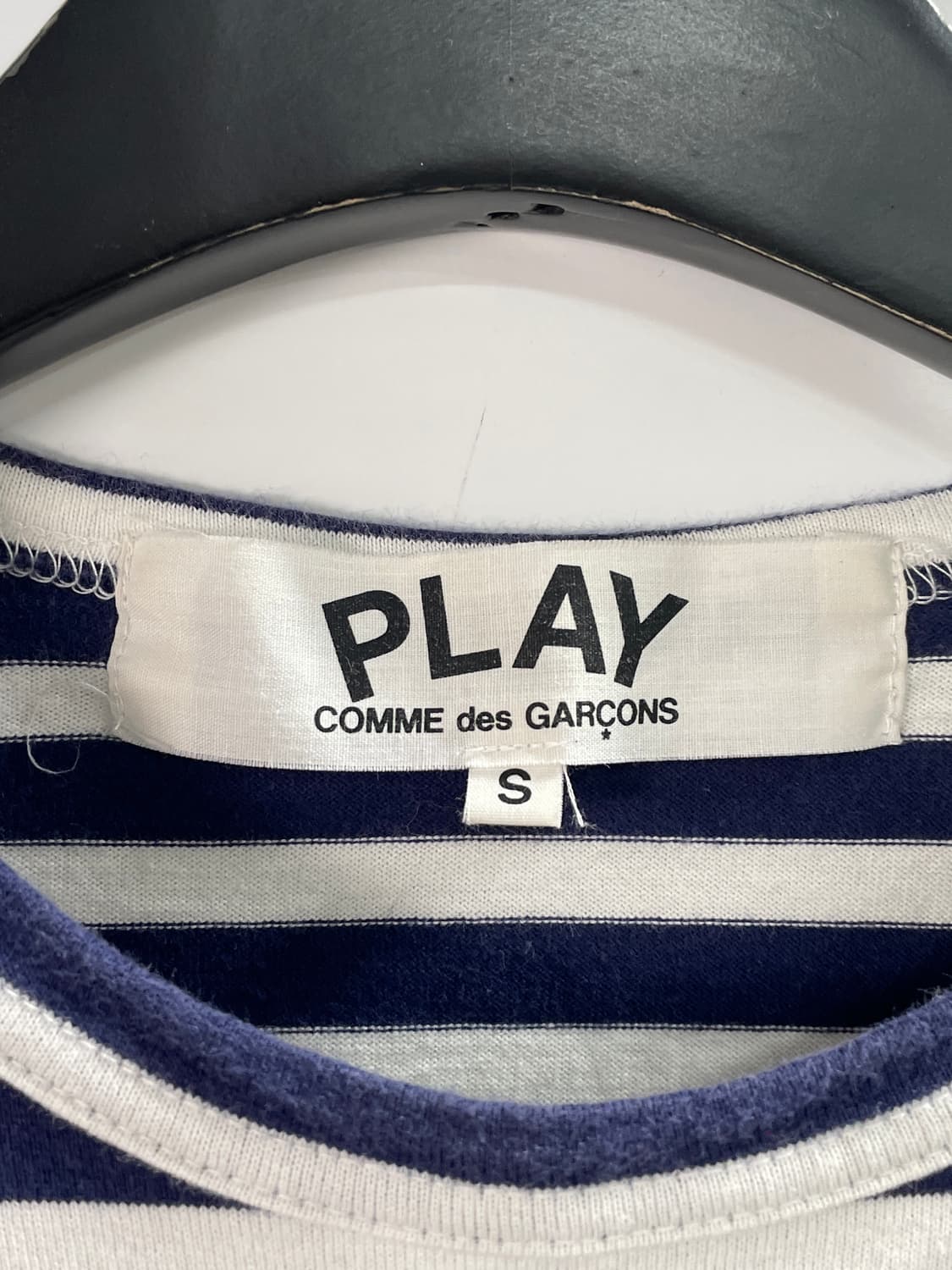 꼼데가르송 스트라이프 롱슬리브 긴팔티 (on.635) 상품이미지5