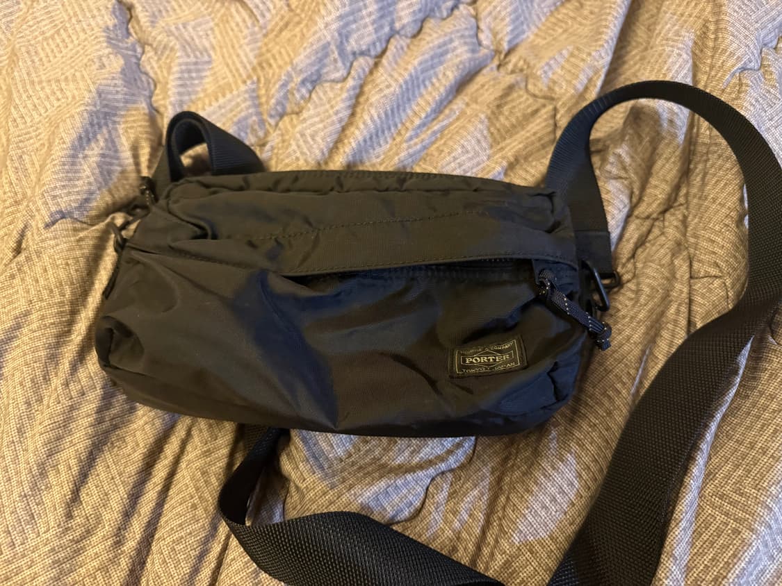 포터 포스 웨이스트 2way 검정 상품이미지1