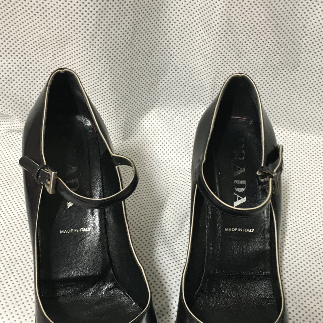 Prada black chunky high heels 상품이미지6