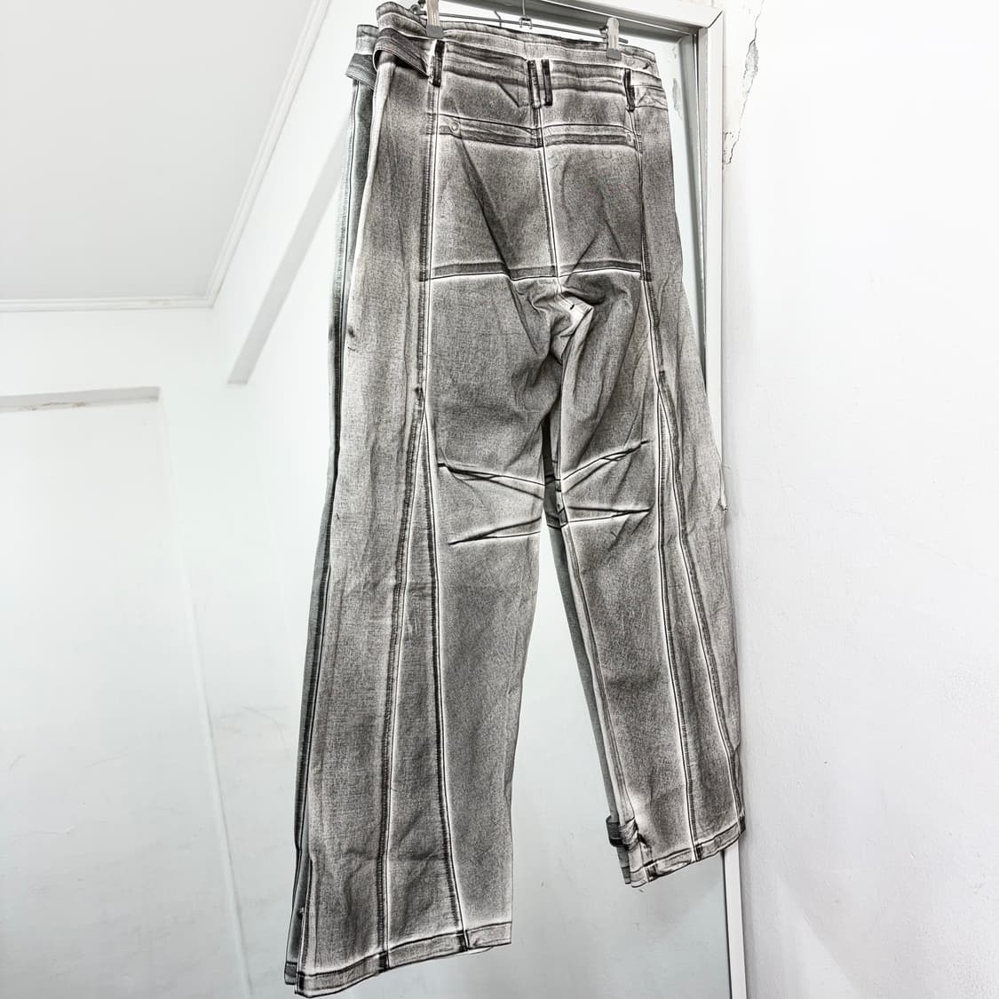 나체 슬레이 워싱 팬츠 상품이미지6