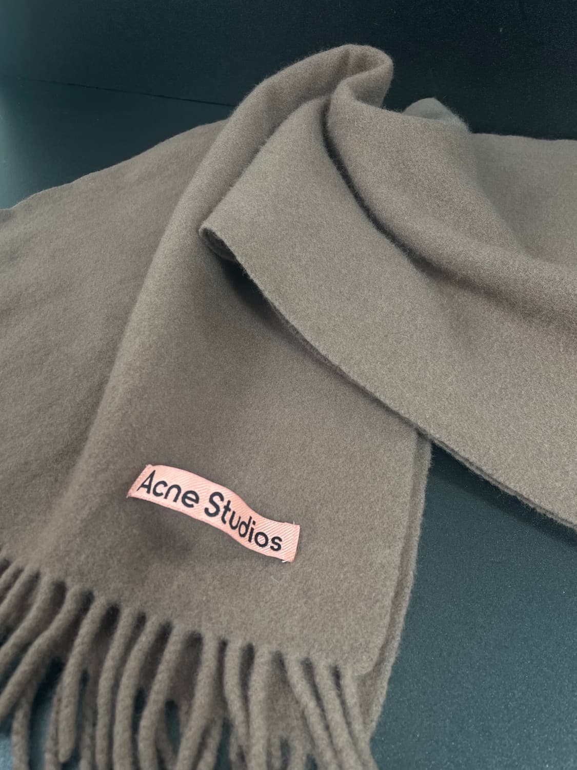 아크네 스튜디오 캐나다 내로우 뉴 울 스카프 상품이미지3