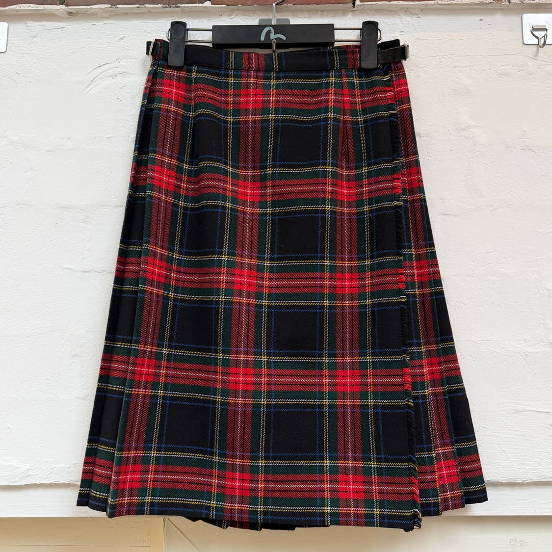O NEIL OF DUBLIN 타탄 체크 킬트 플리츠 랩 스커트 36 상품이미지1