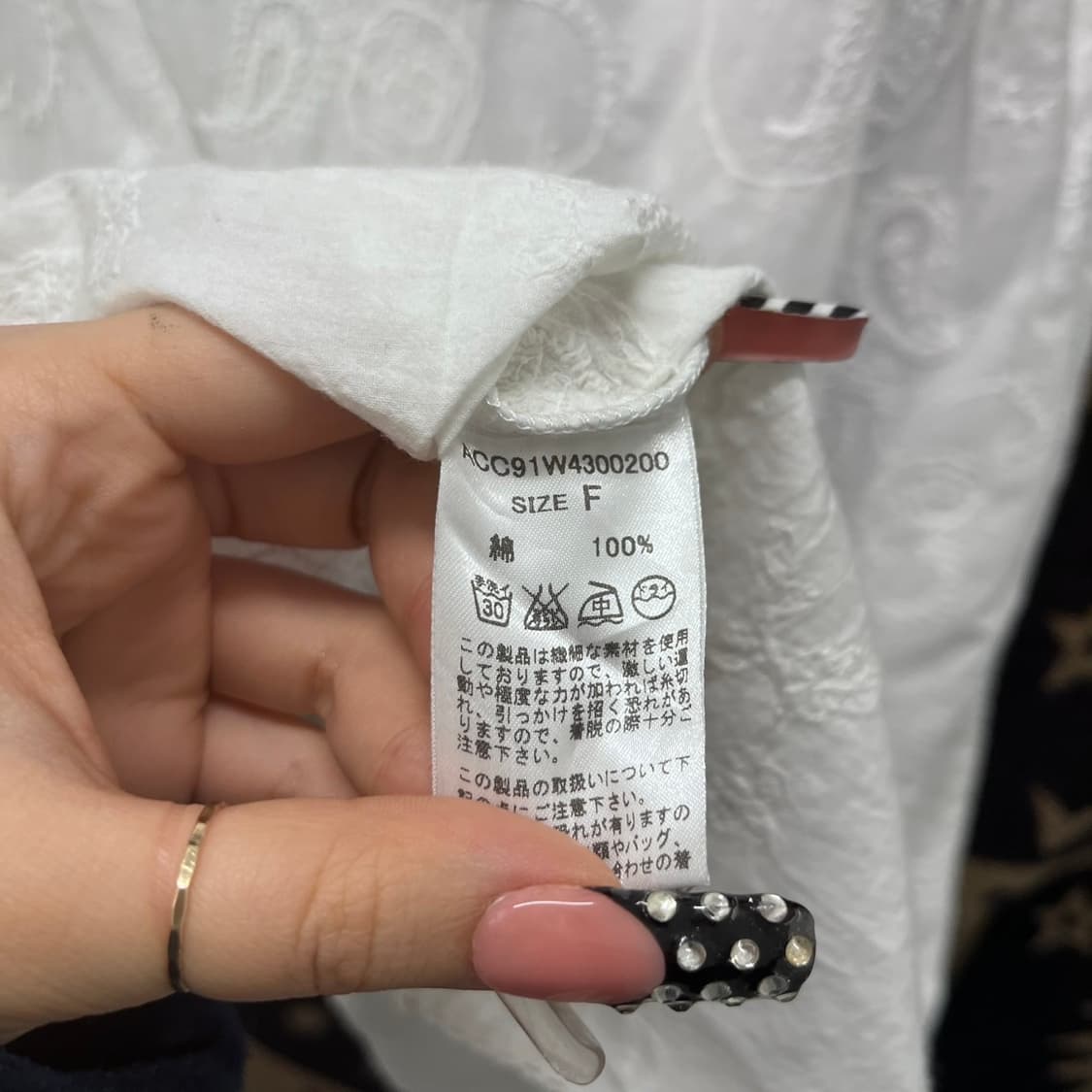 빈티지 프릴 레이스 란제리코어 슬리브리스 나시 원피스　K0008 상품이미지7