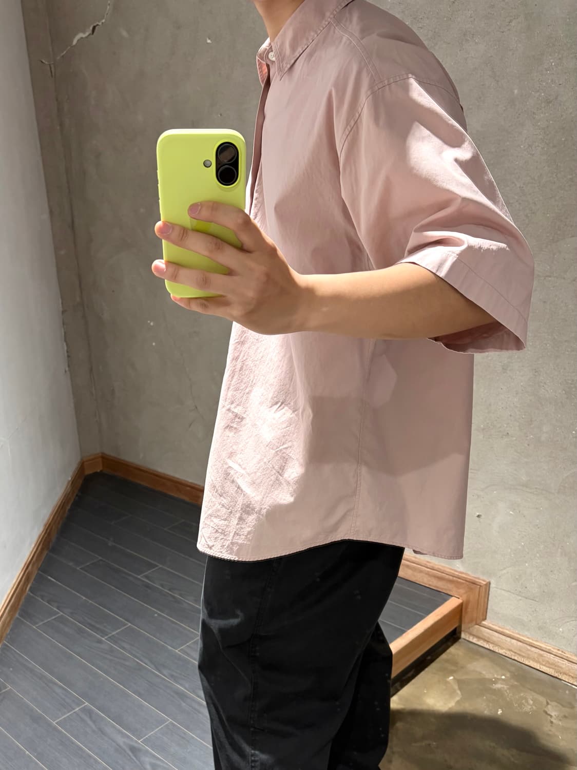 오라리 하프 셔츠 상품이미지2