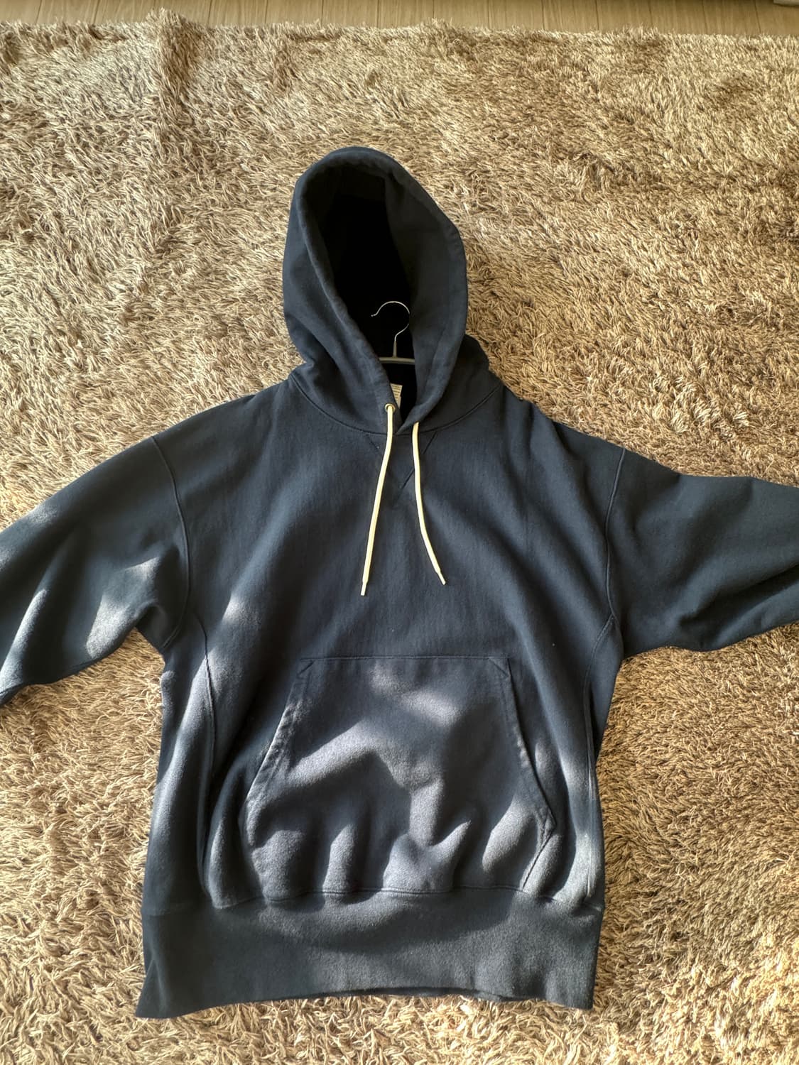 아웃스탠딩 REVERSE HEAVY HOOD NAVY 판매합니다. 상품이미지2