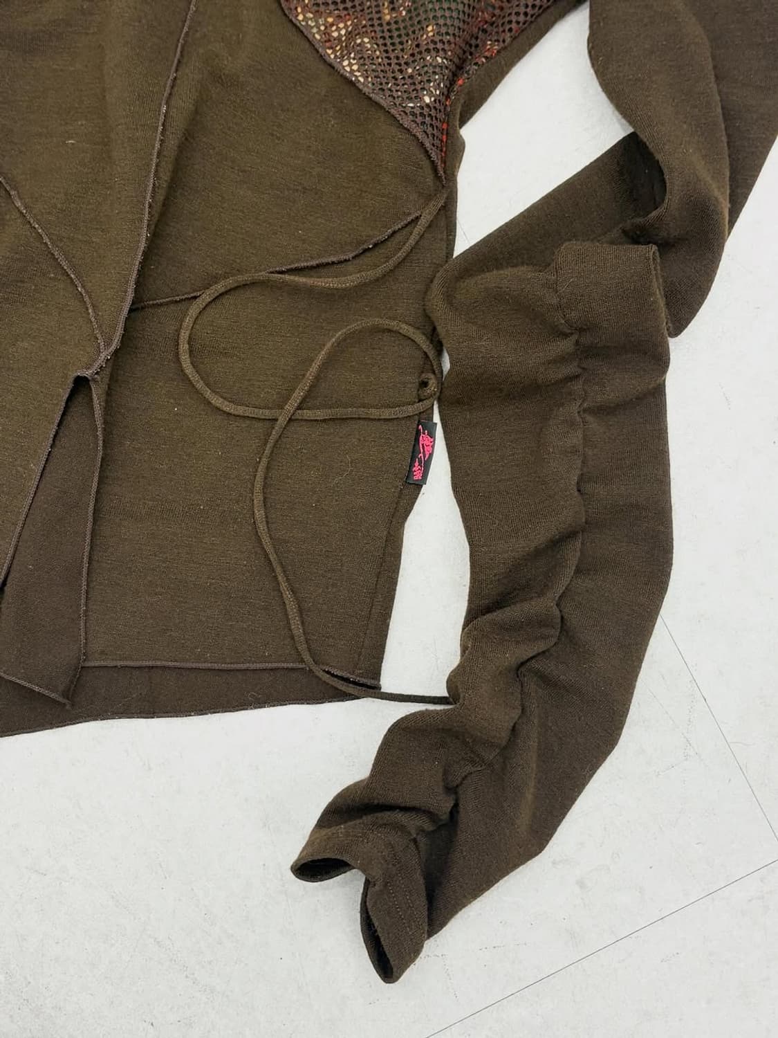 OZZ ON Shirring Strap Western Long Sleev 상품이미지7